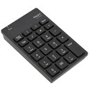【中古】(新古品・未使用品) Digio2 ワイヤレステンキーボード 静音 ブラック 48427