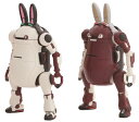 【中古】(新古品・未使用品) ハセガワ クリエイターワークスシリーズ メカトロ ウィーゴ No.10 あにまる れとろ&あずき 1/35スケール プラモデル 6...
