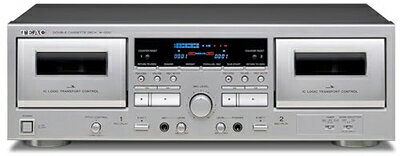 【中古】(新古品・未使用品) TEAC ダブルカセットデッキ W-1200(S) 【中古】(新古品・未使用品) TEAC ダブルカセットデッキ W-1200(S)
