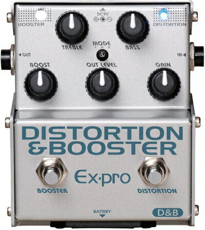 【中古】（新古品・未使用品） Ex-pro イーエクス・プロ ディストーション&ブースター D&B