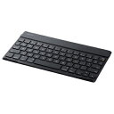 【中古】(新古品・未使用品) iBUFFALO Bluetooth3.0対応 コンパクトキーボード 薄型モデル BSKBB24BK