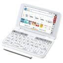 【中古】(新古品・未使用品) シャープ PW-J1-W カラー電子辞書 Brain 中学生モデル ホワイト系