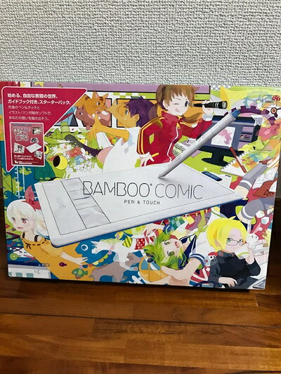 【中古】（新古品・未使用品） Wacom ペンタブレット ガイドブック付き Bamboo Comicスターターパック ..