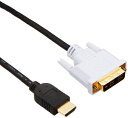 【中古】(新古品・未使用品) エレコム HDMI-DVI変換ケーブル シングルリンク 1.0m DH-HTD10BK