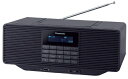 【中古】(新古品・未使用品) パナソニック ポータブルステレオCDシステム AUX ブラック RX-D70BT-K