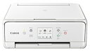 【中古】(新古品・未使用品) 旧モデル Canon プリンター インクジェット複合機 PIXUS TS6230 ホワイト (白)