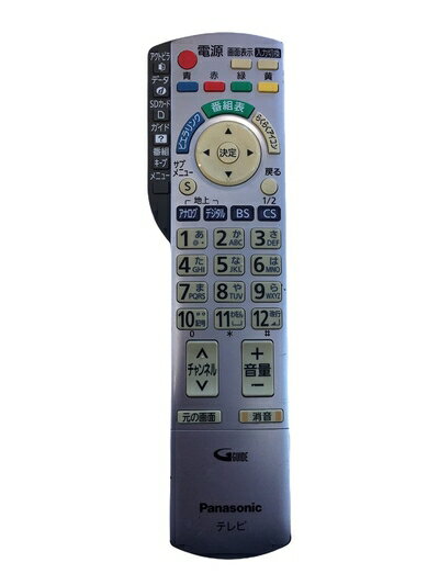 【中古】（新古品・未使用品） Panasonic 液晶テレビ用リモコン N2QAYB000324