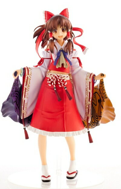 【中古】（新古品・未使用品） 博麗霊夢 PVC完成品フィギュア（第6回例大祭カタログ表紙絵版）