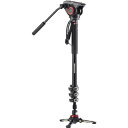 【中古】(新古品・未使用品) マンフロット(Manfrotto) 一脚 XPROフルードビデオ一脚 フルード雲台MVH500AH相当品付属 アルミニウム MVM...