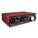 【中古】(新古品・未使用品) Focusrite Scarlett 2i2 オーディオインターフェイス