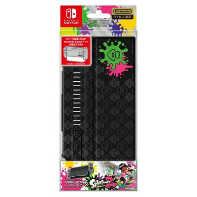 [중고](신고품·미사용품) FRONT COVER COLLECTION for Nintendo Switch(splatoon2)Type-B 닌텐도 공식 라이센스 상품