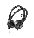 【中古】(新古品・未使用品) ゼンハイザー(Sennheiser) Sennheiser ゼンハイザー HD 25 密閉型 プロフェッショナル モニターヘッドホン 【国内正規品】 506909 ブラック 軽量 DJ定番