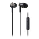 【中古】(新古品・未使用品) オーディオテクニカ iPod/iPhone/iPad専用カナル型イヤホン マイク付 ブラック ATH-CK330i BK(2)