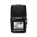 【中古】(新古品・未使用品) ZOOM ズーム H2n ハンディレコーダー ブラック USBマイク MSステレオマイク XYステレオマイク搭載 リニアPCM/I...