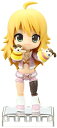 【中古】(新古品・未使用品) コトブキヤ キューポッシュ アイドルマスター 星井美希 ノンスケール PVC製 塗装済み可動フィギュア