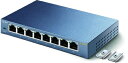 【中古】(新古品・未使用品) TP-Link スイッチングハブ 8ポート ギガビット 磁石付き らくらくマウント TL-SG508 永久