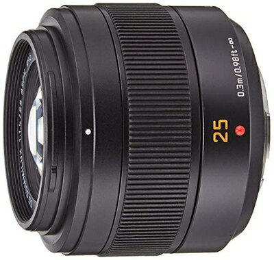 【中古】（新古品・未使用品） パナソニック(Panasonic) 標準単焦点レンズ マイクロフォーサーズ用 ルミックス LEICA DG SUMMILUX 25mm..
