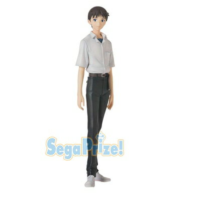 【中古】（新古品・未使用品） セガ ヱヴァンゲリヲン新劇場版 プレミアム制服フィギュア 碇シンジ 全1種