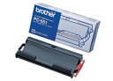 【中古】(新古品・未使用品) brother 普通紙ファクシミリ用カセット付きリボン PC-551