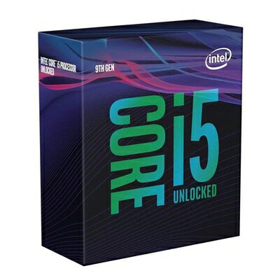 【中古】（新古品・未使用品） INTEL インテル Corei5-9600K INTEL300シリーズ Chipsetマザーボード対応 BX80684I59600K【BOX】【日本正規流通品】