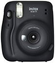【中古】(新古品・未使用品) 富士フイルム(FUJIFILM) インスタントカメラ チェキ instax mini 11 チャコールグレイ INS MINI 1...