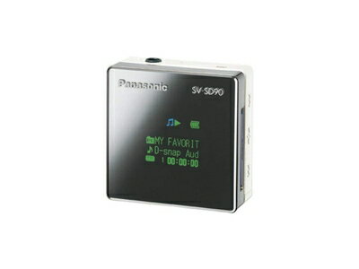 Panasonic - 【中古】（新古品・未使用品） Panasonic SDオーディオプレーヤー(ホワイト) SV-SD90-W