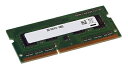 【中古】(新古品・未使用品) ノートPC用メモリ PC3-10600S 2GB DDR3 1333MHz SO DIMM 204 pin