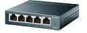 【中古】(新古品・未使用品) TP-Link 5ポート スイッチングハブ 10/100/1000Mbps ギガビット 金属筺体 設定不要 メーカーライフタイム TL-SG105