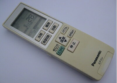 【中古】（新古品・未使用品） パナソニック エアコンリモコン A75C3609