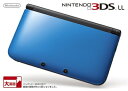 【中古】(新古品・未使用品) ニンテンドー3DS LL ブルーXブラック【メーカー生産終了】