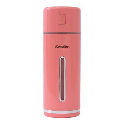 【中古】（新古品・未使用品） 東洋ケース 加湿器MINI HUMIDIFIER レトロ コーラルピンク 5.4×5.4×15.2cm MHUM-RT-PK