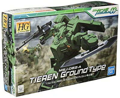 【中古】（新古品・未使用品） HG 機動戦士ガンダム00 ティエレン(地上型) 1/144スケール 色分け済みプラモデル