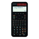 【中古】(新古品・未使用品) SHARP スタンダード関数電卓 ピタゴラス 384関数 ブラック系 EL-509J-BX(2)