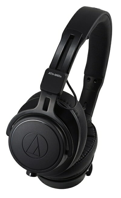 【中古】（新古品・未使用品） オーディオテクニカ ATH-M60x モニターヘッドホン 有線 スタジオ オンイヤー レコーディング/ミキシング/DJ/トラックメイキング/DTM 【国内正規品】