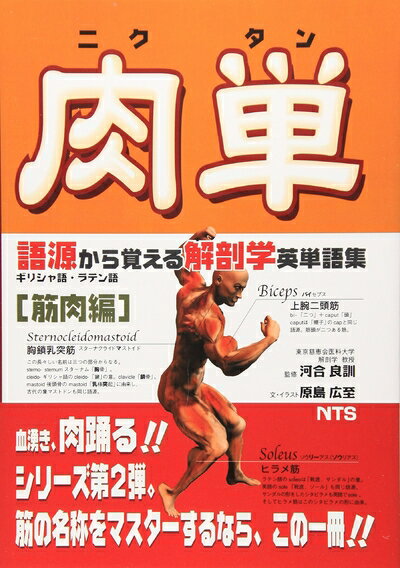 【中古】 肉単: 語源から覚える解剖学英単語集筋肉編