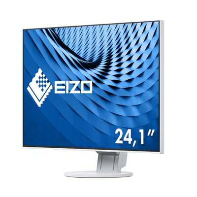 【中古】（新古品・未使用品） EIZO FlexScan 61cm（24.1）型カラー液晶モニター FlexScan EV2456 ホワイト