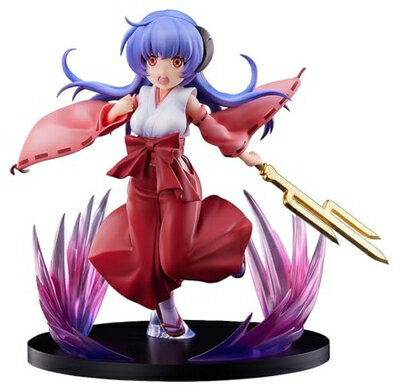 【中古】（新古品・未使用品） ひぐらしのなく頃に 卒 羽入 神剣鬼狩柳桜ver. 1/7スケール プラスチック製 塗装済み完成品フィギュア MI05971