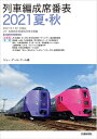【中古】(新古品・未使用品) 列車編成席番表2021夏・秋