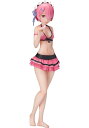 【中古】(新古品・未使用品) Re:ゼロから始める異世界生活 ラム 水着Ver. 1/12スケール PVC製 塗装済み組み立て品フィギュア