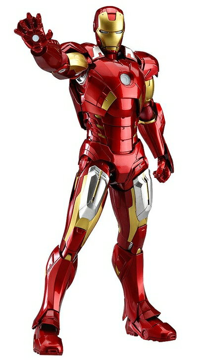 【中古】（新古品・未使用品） figma アベンジャーズ アイアンマン・マーク7 (ノンスケール ABS&PVC塗装済み可動フィギュア)