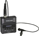 【中古】(新古品・未使用品) TASCAM(タスカム) DR-10L ピンマイクレコーダー 黒 Youtube 音声収録 インターネット配信 ポッドキャスト 動...