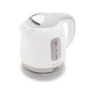 【中古】(新古品・未使用品) ヒロコーポレーション ヒロ・コーポレーション 中身が見やすい 電気ケトル 付き 空焚き防止機能付き 1.0L コンパクト グレー ...