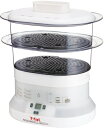 【中古】(新古品・未使用品) ティファール 電気蒸し器 スチームクッカー ミニコンパクト デジタル VC1361Q0