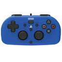 【中古】(新古品・未使用品) 【SONYライセンス商品】ワイヤードコントローラーライト for PS4 ブルー【PS4対応】