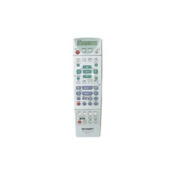 【中古】（新古品・未使用品） シャープ DVD用リモコン RRMCGA117WJSA(0046380085)