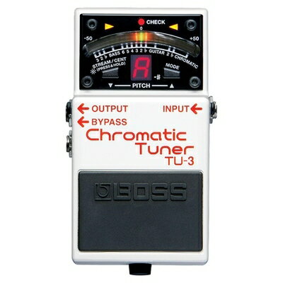 【中古】(新古品・未使用品) BOSS ボス CHROMATIC TUNER クロマチック・チューナー TU-3