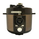 【中古】(新古品・未使用品) LIVCETRA (リブセトラ) 電気圧力鍋 圧力式電気鍋 レシピ付き LPC-T20/T|詳細画像