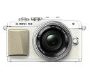 【中古】(新古品・未使用品) OLYMPUS PEN E-PL7 14-42mm EZレンズキット ホワイト ミラーレス一眼 E-PL7 EZ LKIT WHT