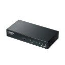 【中古】(新古品・未使用品) エレコム スイッチングハブ ギガビット 8ポート 金属筐体 マグネット付 電源内蔵 ブラック EHC-G08MN2-HJB