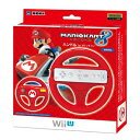 【中古】(新古品・未使用品) マリオカート8 ハンドル for Wiiリモコン マリオ